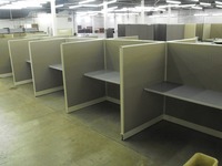 Cubicles Steelcase 60 x 36 telemarketing stations