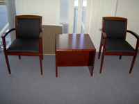 Guest/Side chair Cherryman Reception Area