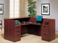 Office Desks NEW Mahogany  Reception Desk