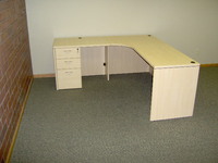 Office Desks New Cherryman L-credenza