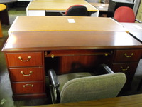 Office Desks Traditional mahogany credenza